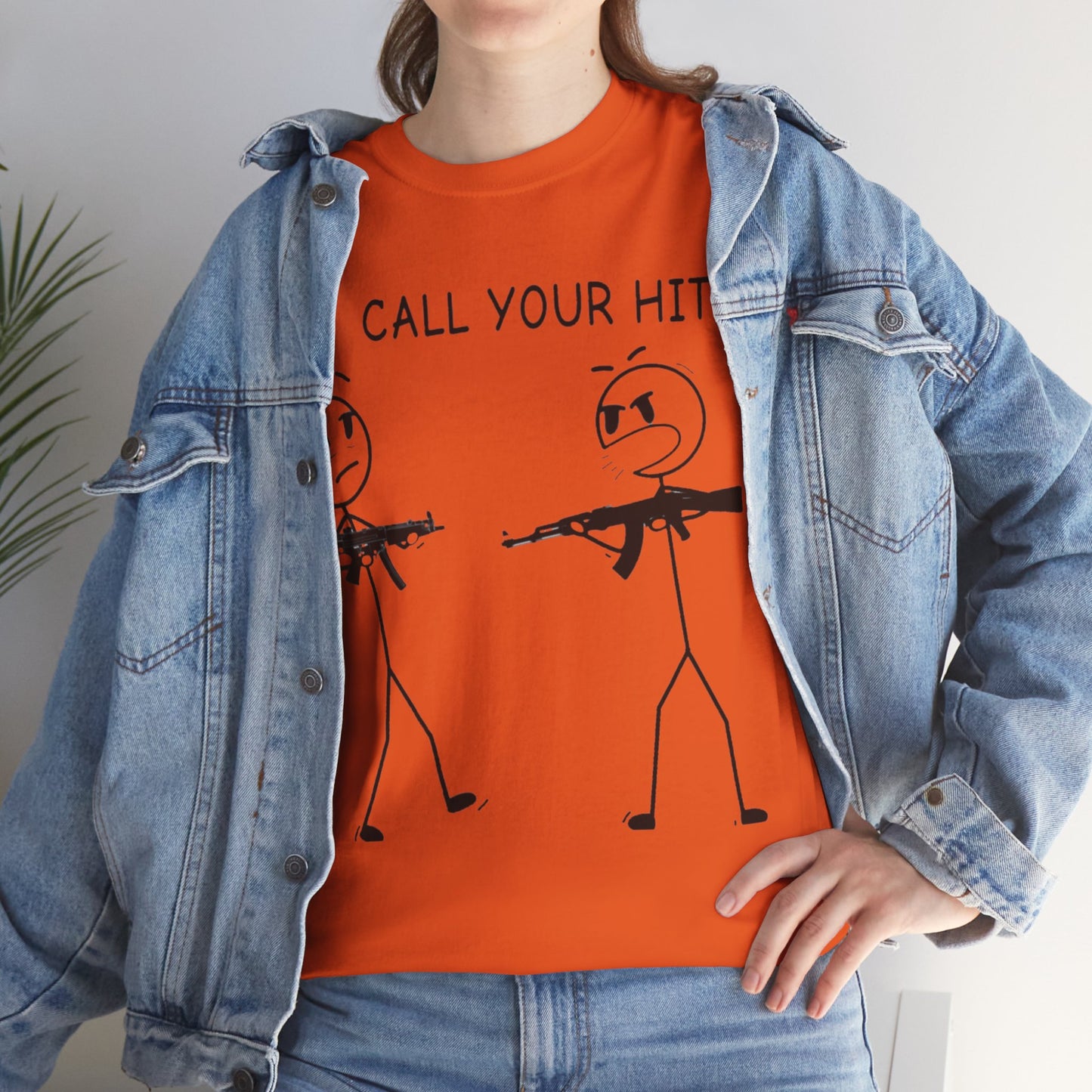 Stick Figure “Call Your Hit!” (T-shirt)