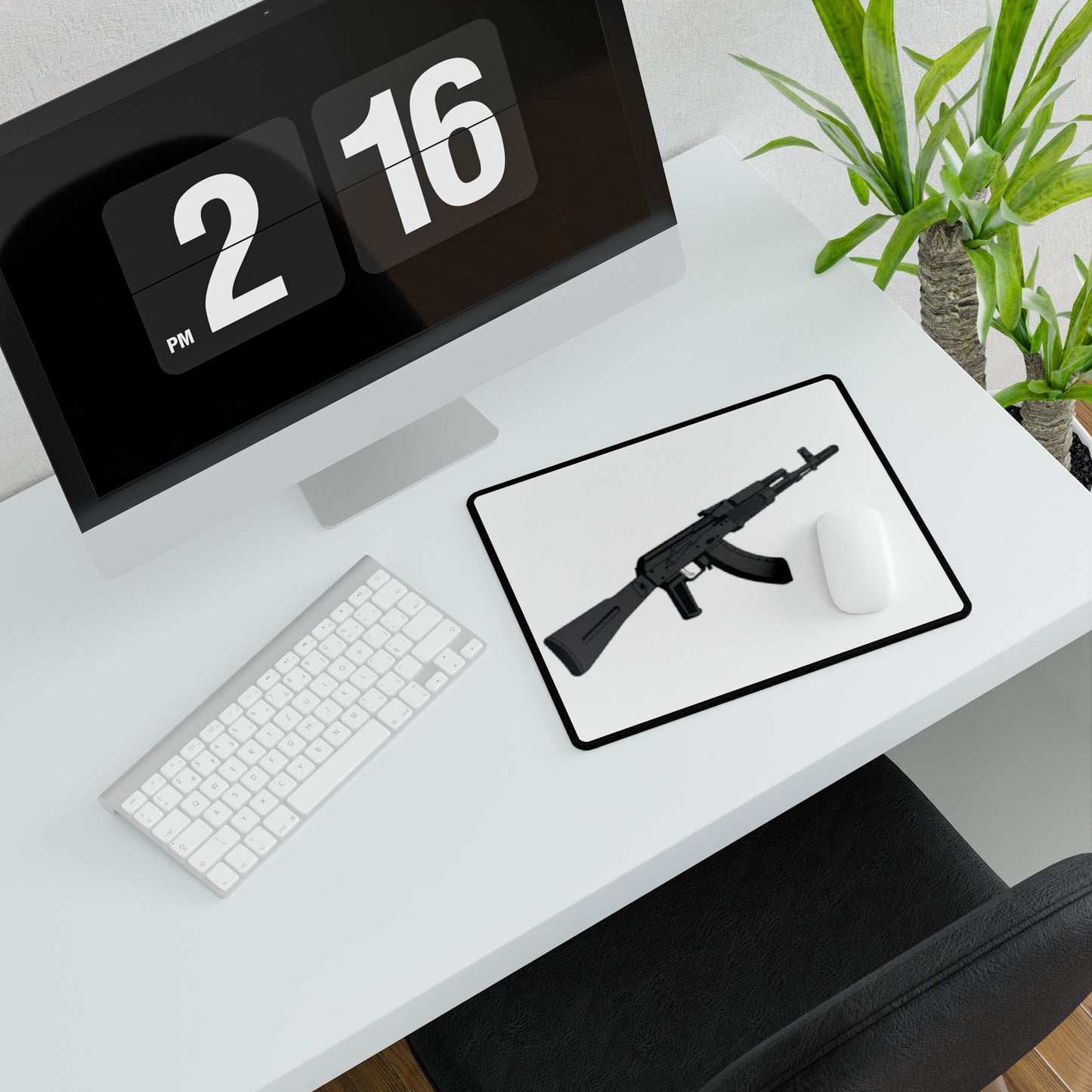 Black AK47 (Desk Mat)