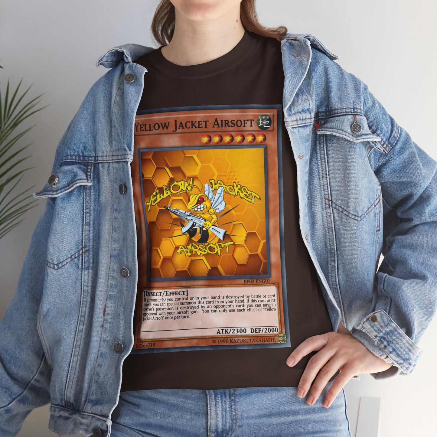 Yellow Jacket Airsoft Yu.Gi.Oh Card (T-shirt)