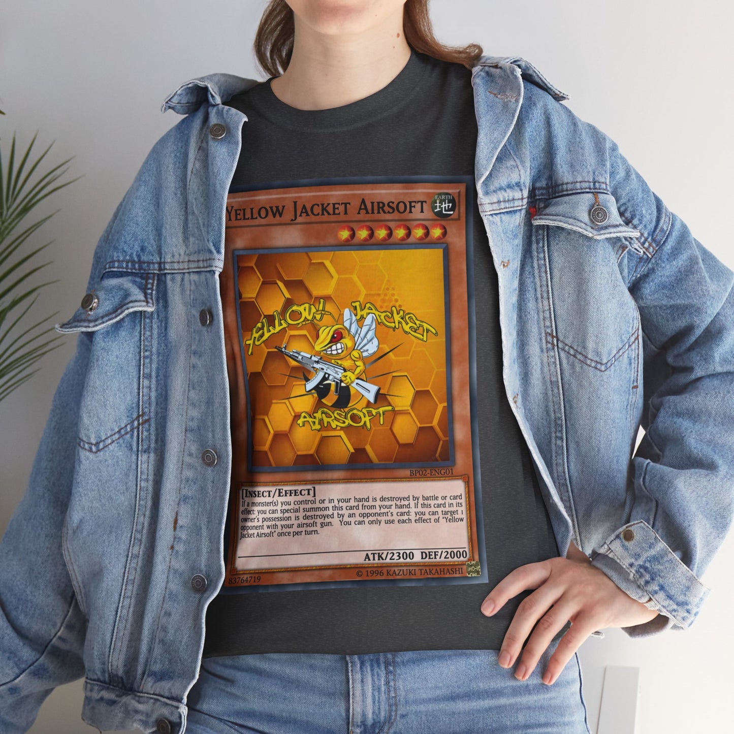 Yellow Jacket Airsoft Yu.Gi.Oh Card (T-shirt)