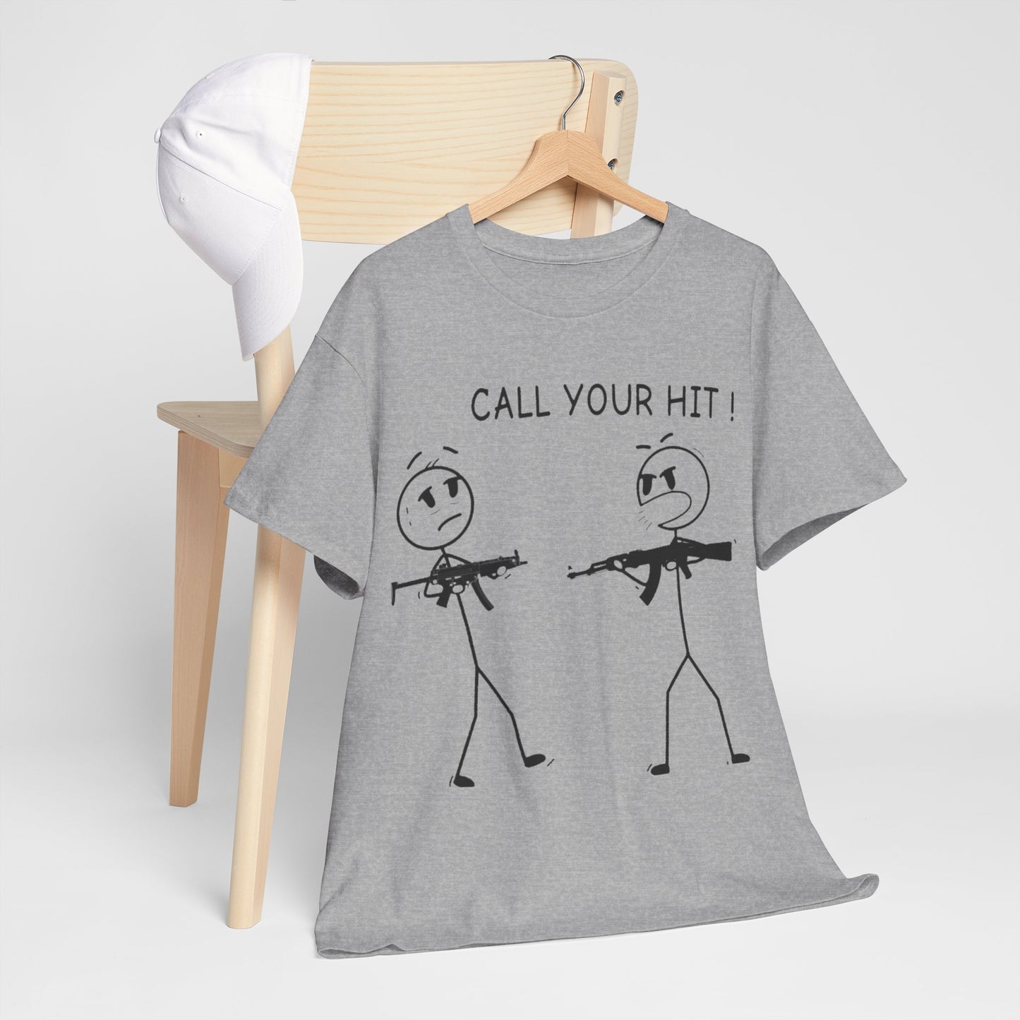 Stick Figure “Call Your Hit!” (T-shirt)