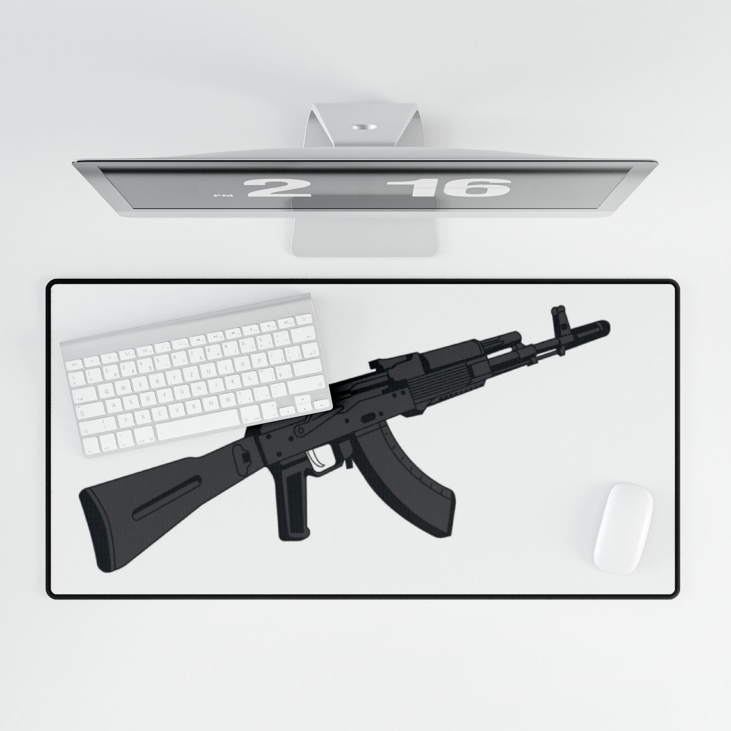 Black AK47 (Desk Mat)