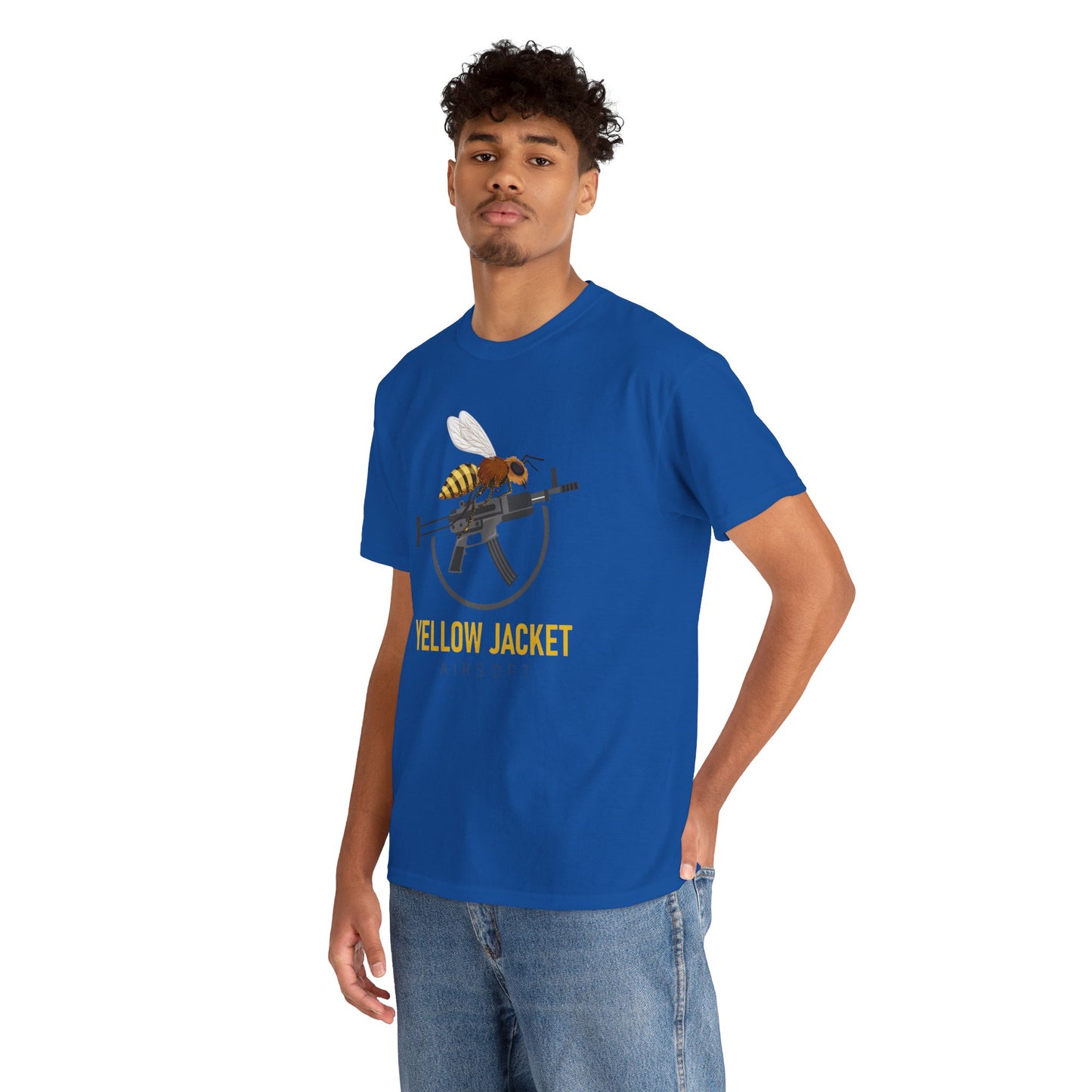 MP5 with a Yellow Jacket (T-shirt)