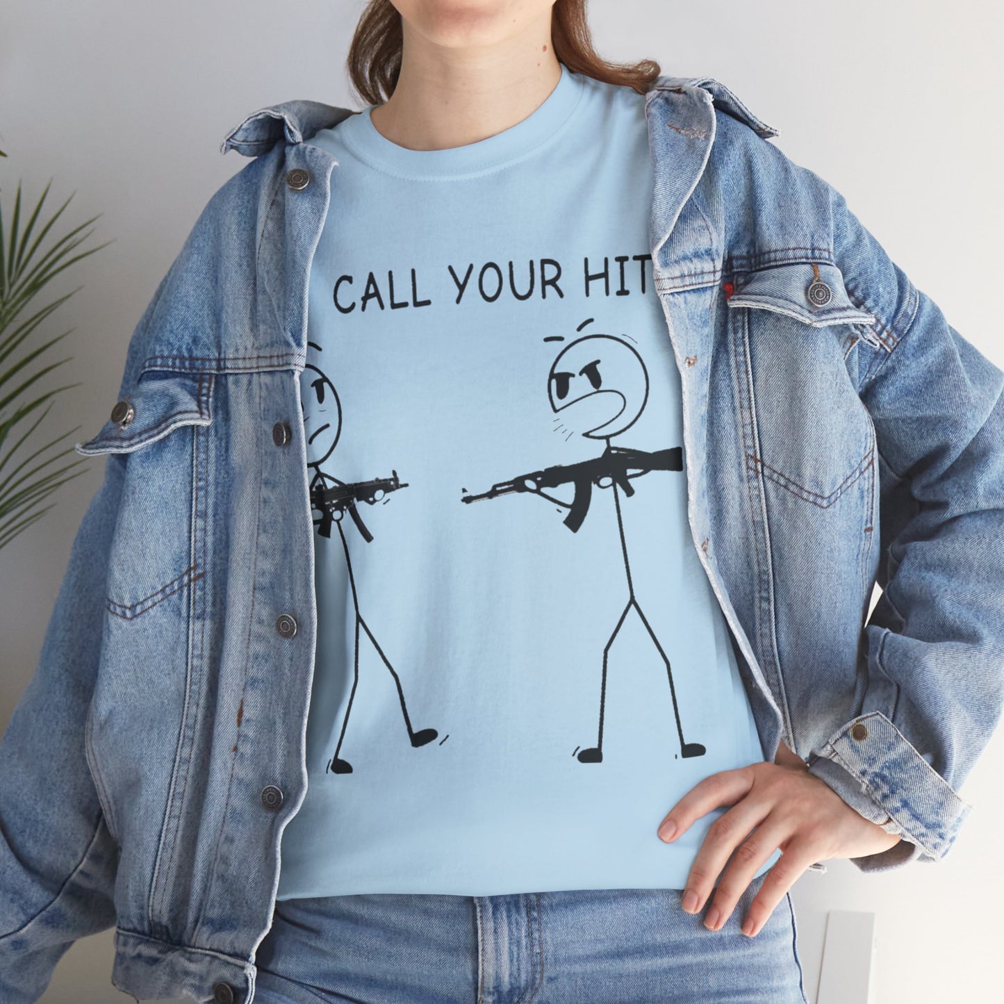 Stick Figure “Call Your Hit!” (T-shirt)