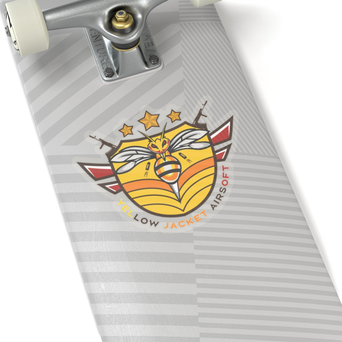 Yellow Jacket Airsoft Shield (Kiss-Cut Stickers)