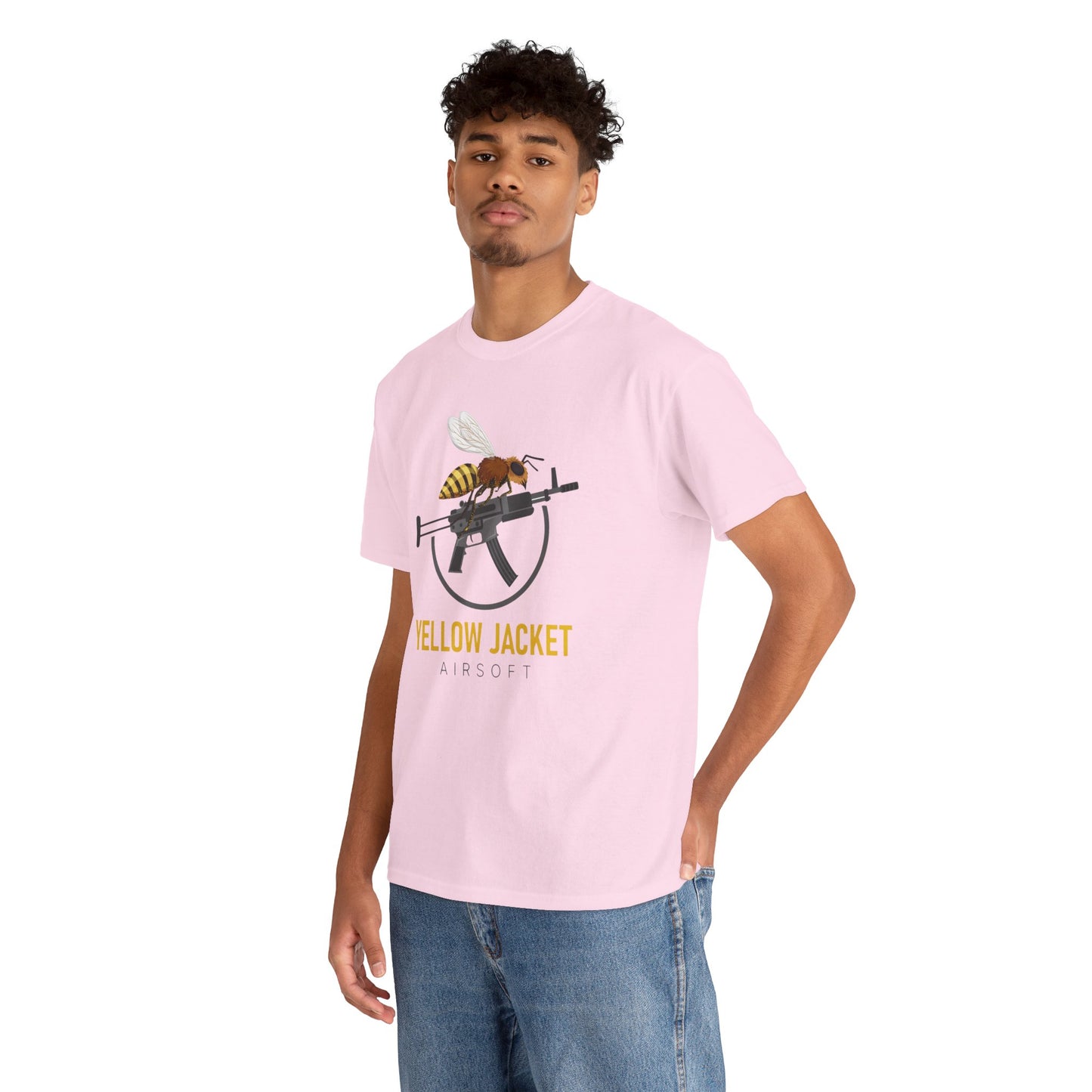 MP5 with a Yellow Jacket (T-shirt)