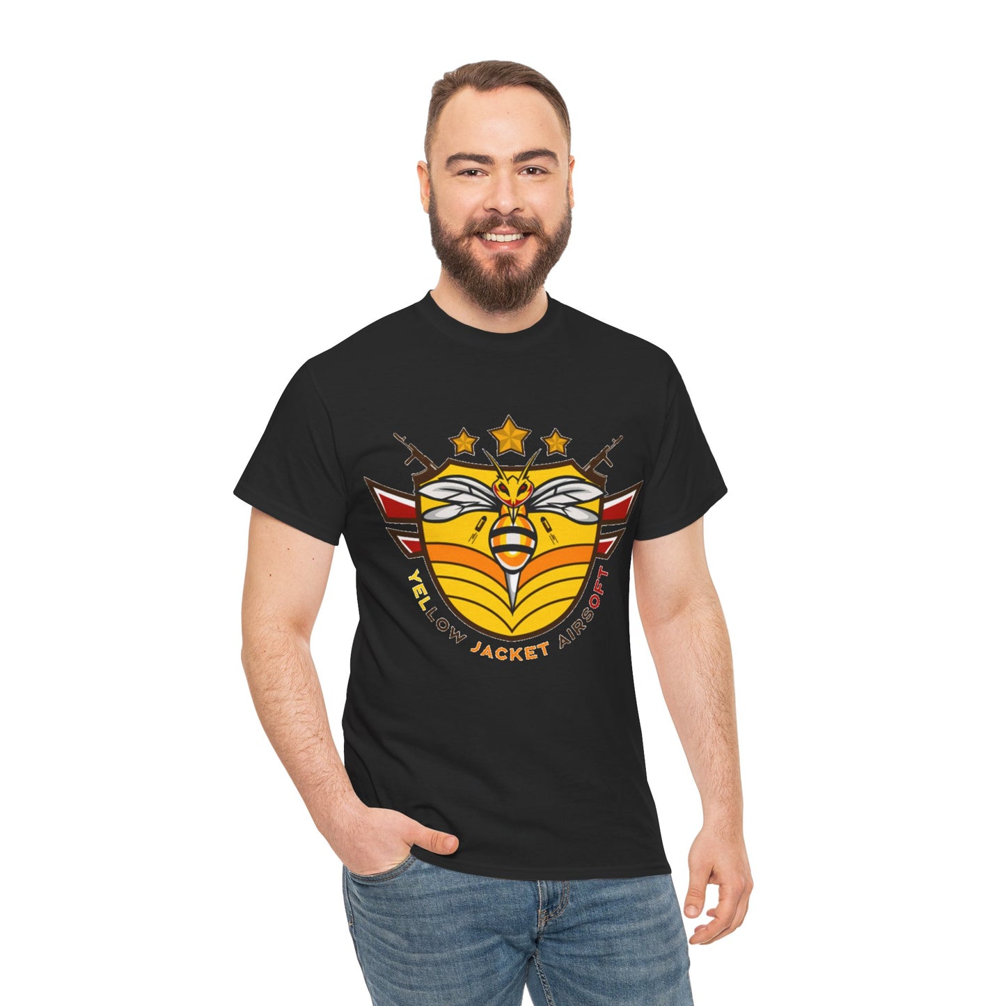 Yellow Jacket Airsoft Shield (T-shirt)