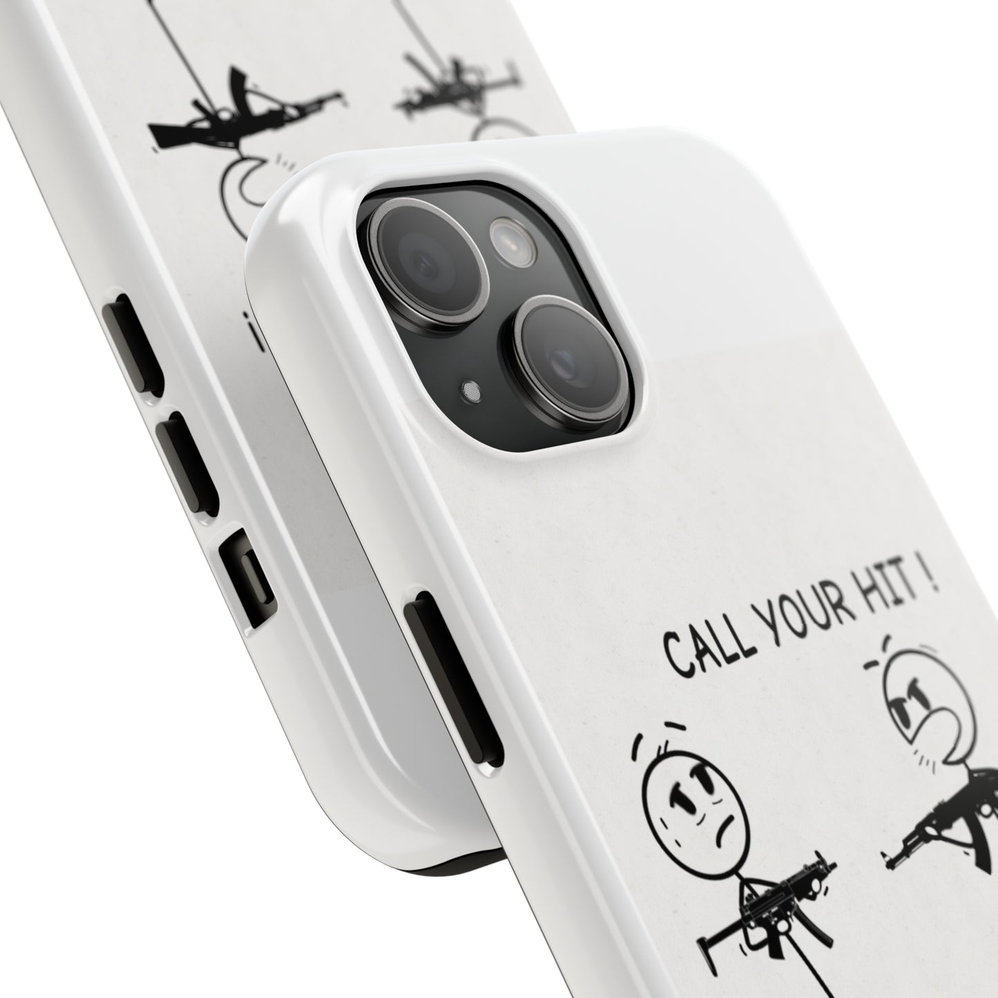 Stick Figure “Call Your Hit” (Tough Phone Cases)