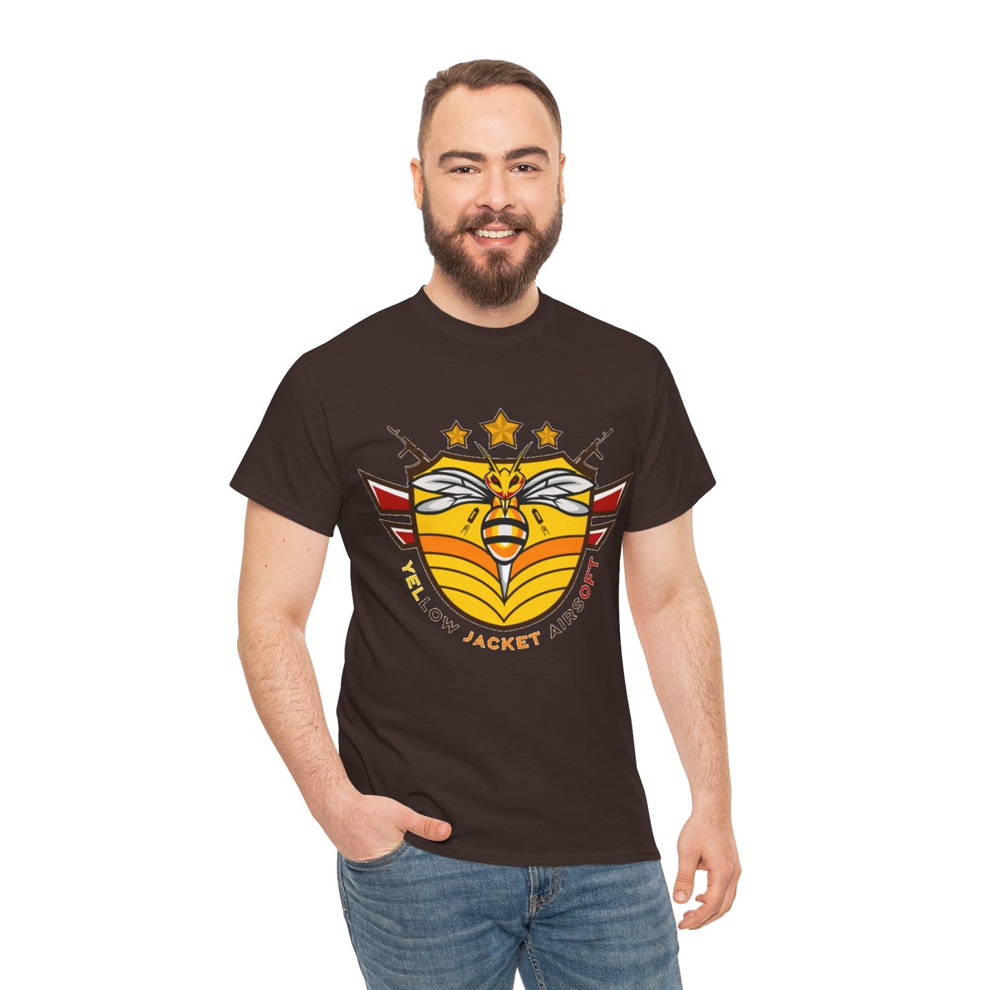 Yellow Jacket Airsoft Shield (T-shirt)