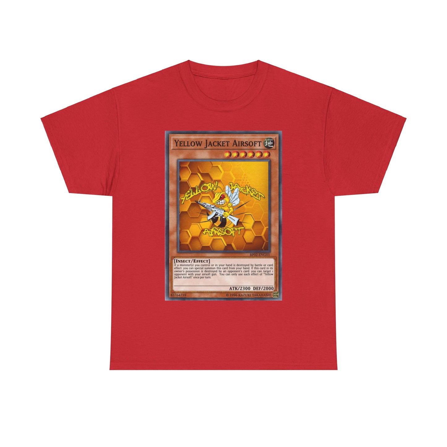 Yellow Jacket Airsoft Yu.Gi.Oh Card (T-shirt)