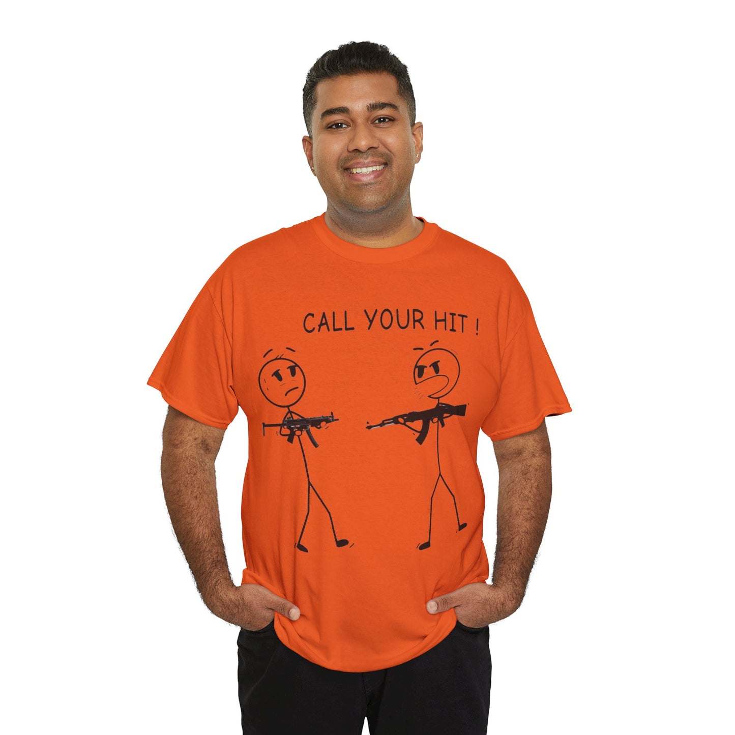 Stick Figure “Call Your Hit!” (T-shirt)