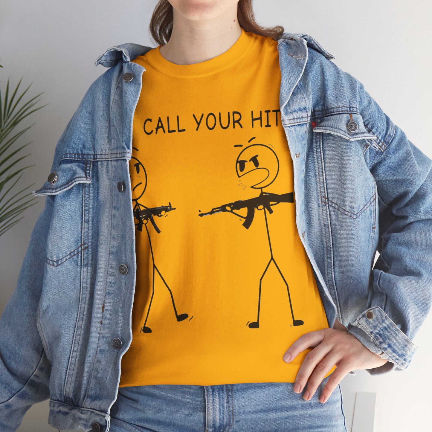 Stick Figure “Call Your Hit!” (T-shirt)