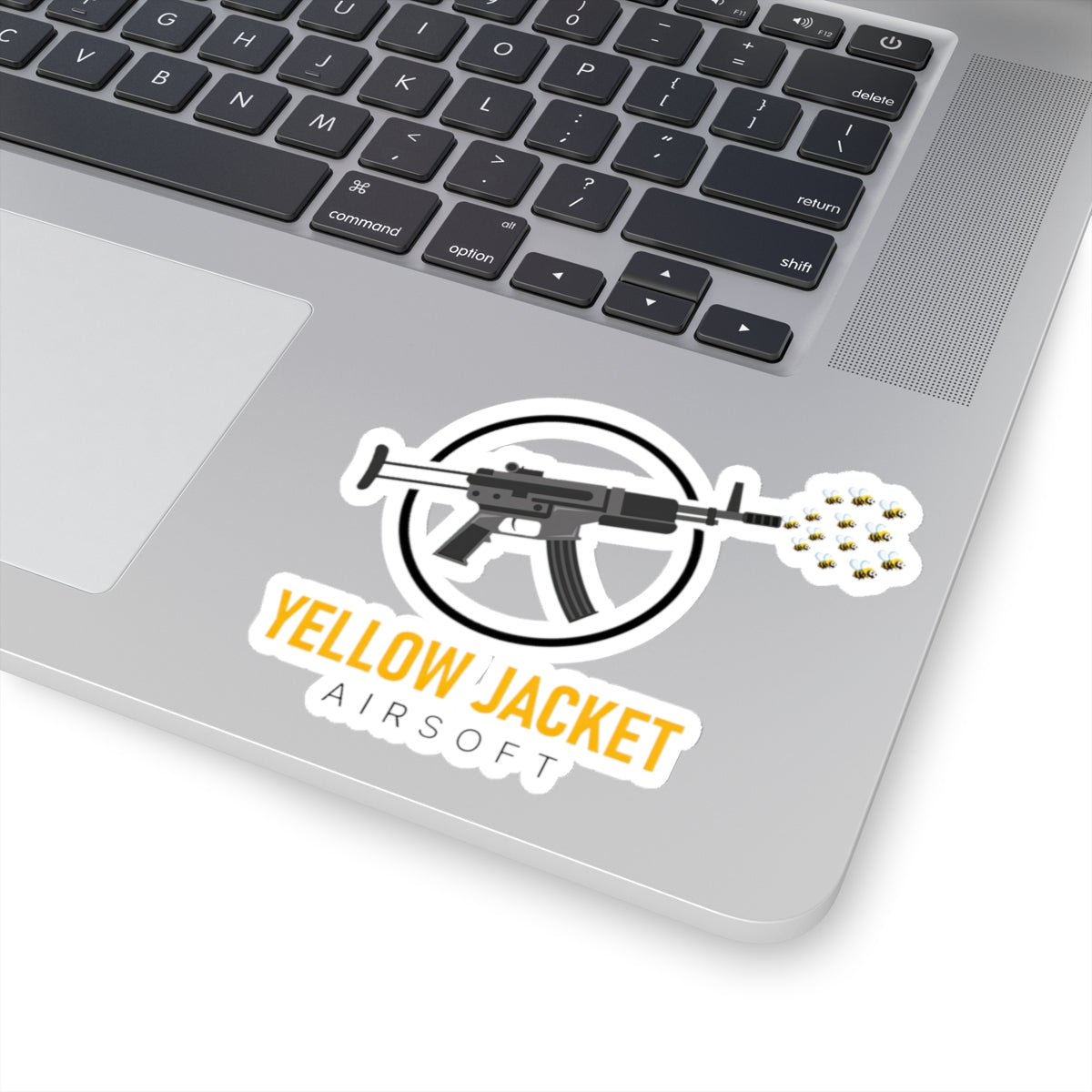 MP5 Yellow Jacket Airsoft (Kiss-Cut Stickers)