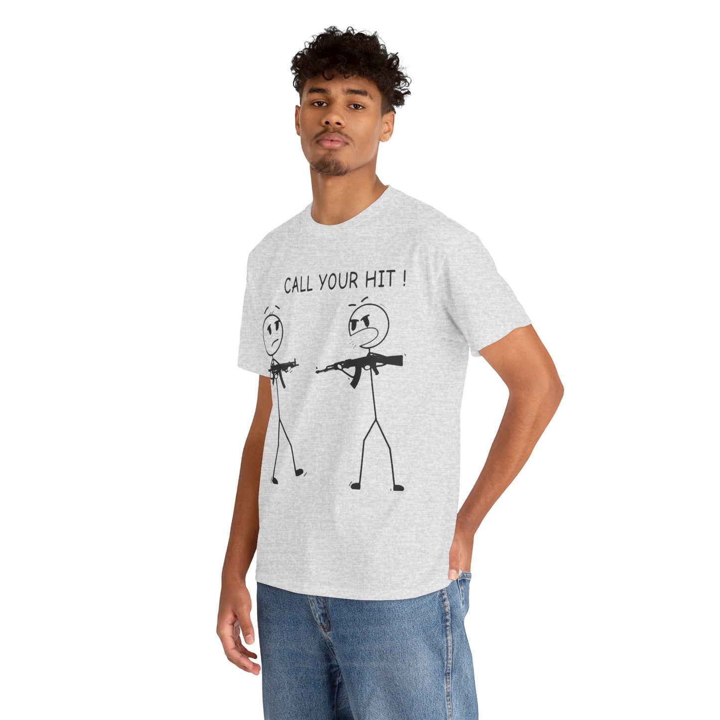 Stick Figure “Call Your Hit!” (T-shirt)