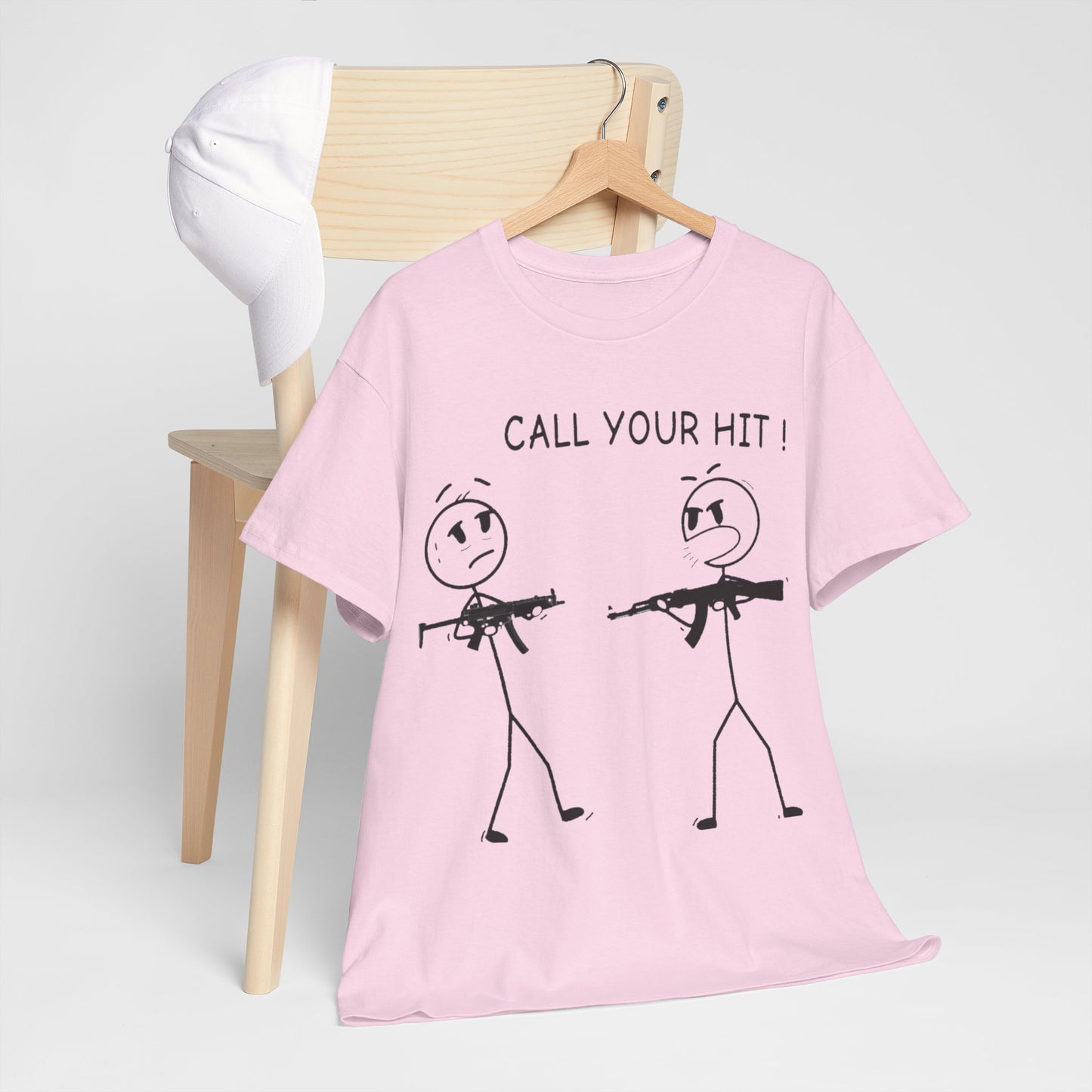 Stick Figure “Call Your Hit!” (T-shirt)