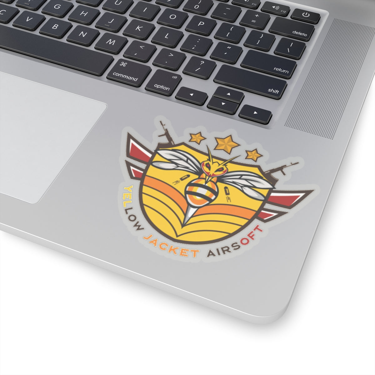 Yellow Jacket Airsoft Shield (Kiss-Cut Stickers)