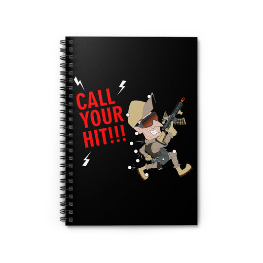 Call Your Hit!! (Spiral Notebook)