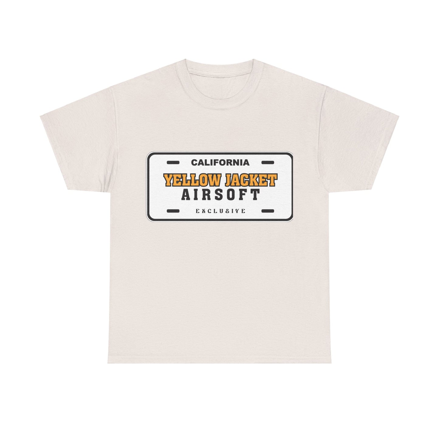 Yellow Jacket Airsoft License Plate (T-shirt)
