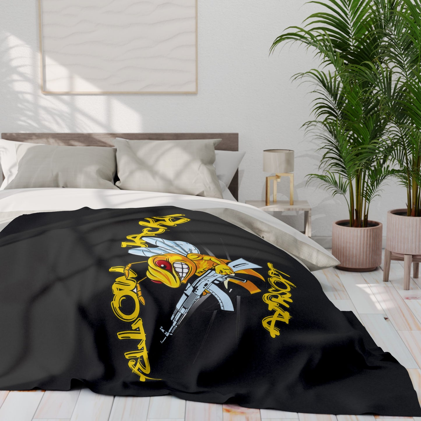 Yellow Jacket Airsoft (Arctic Fleece Blanket)