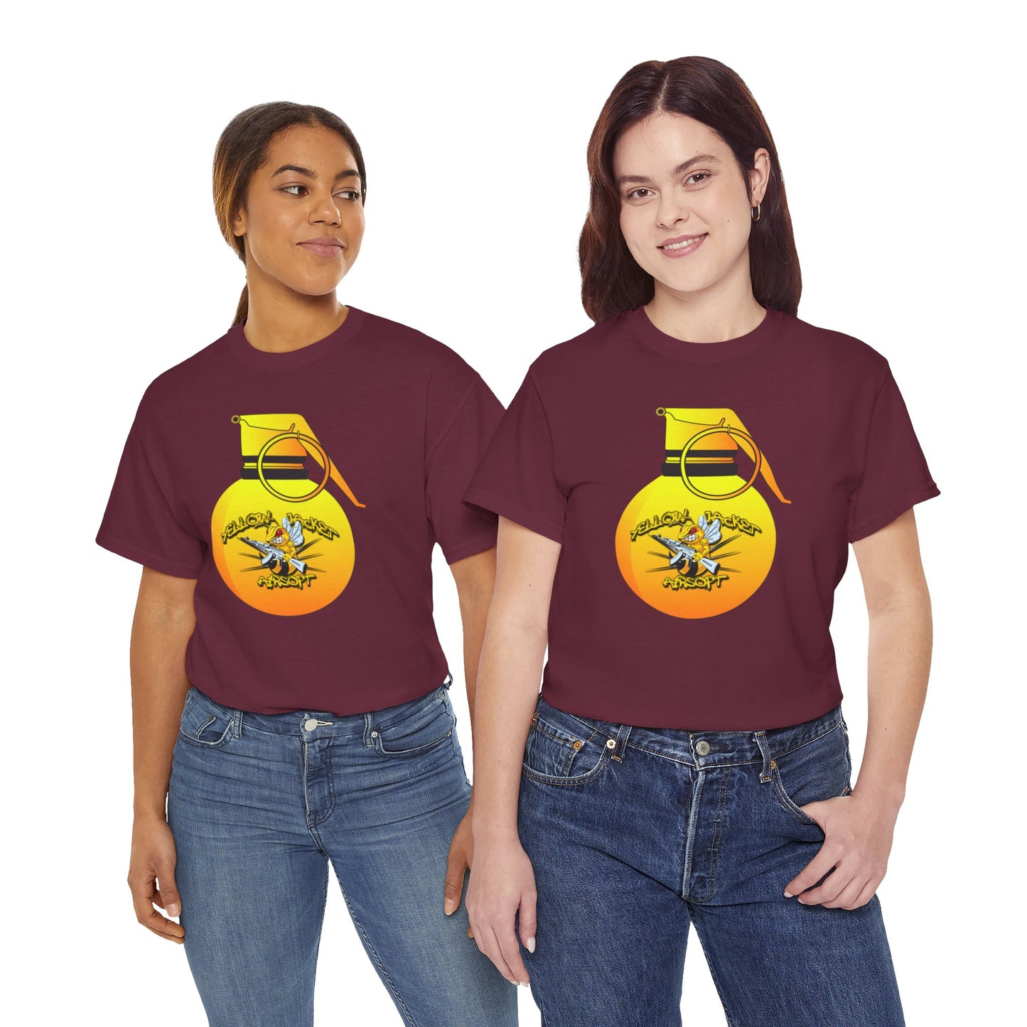 Yellow Jacket Airsoft Grenade (T-shirt)