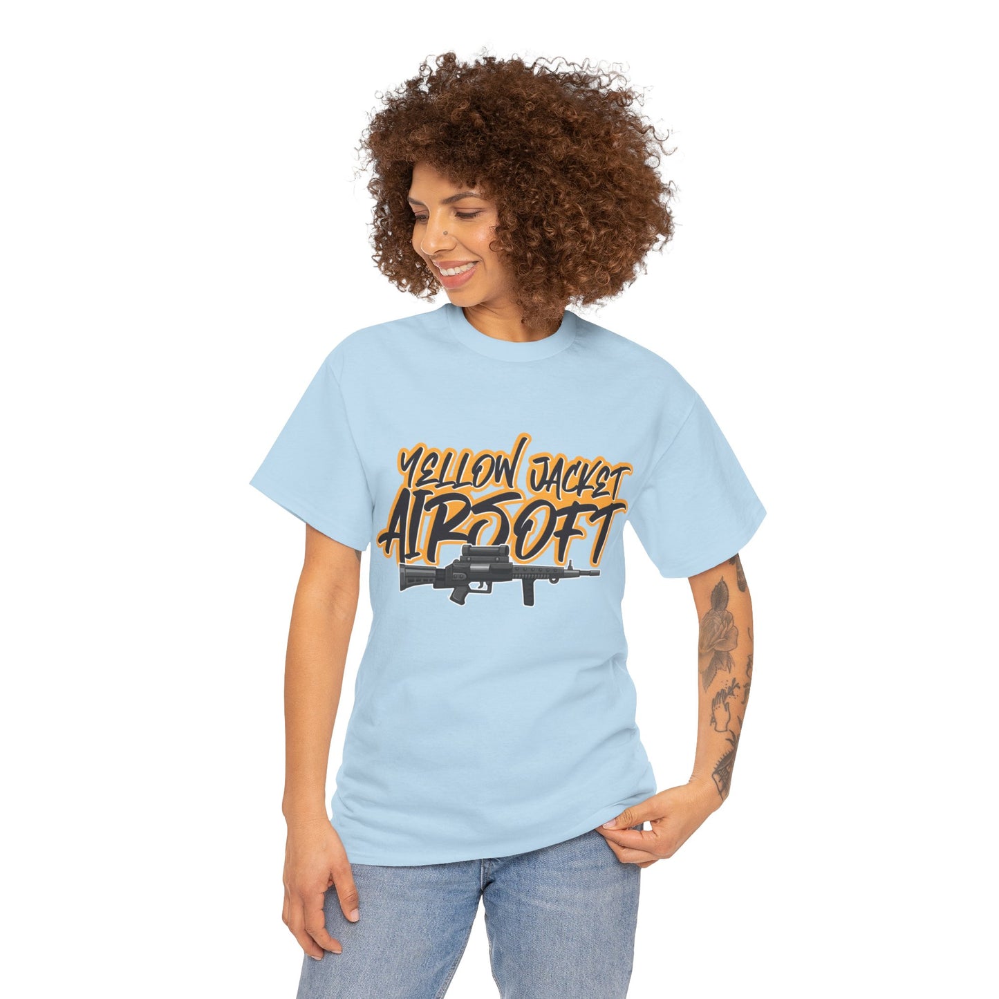 Yellow Jacket Airsoft Machine Gun (T-shirt)