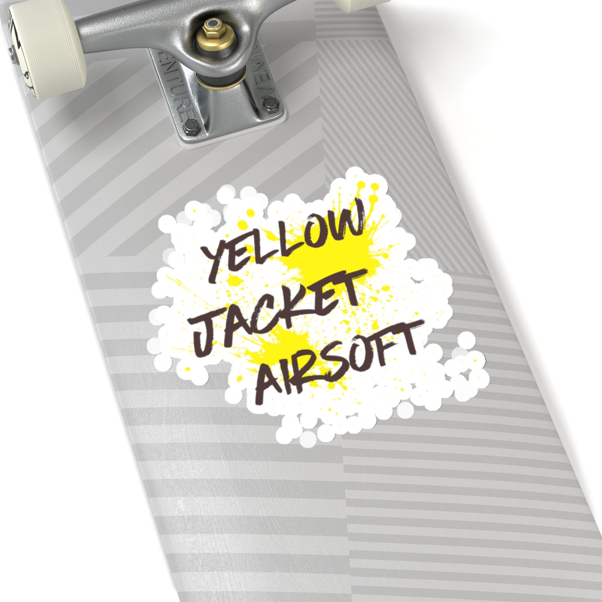 Yellow Jacket Airsoft Splash (Kiss-Cut Stickers)