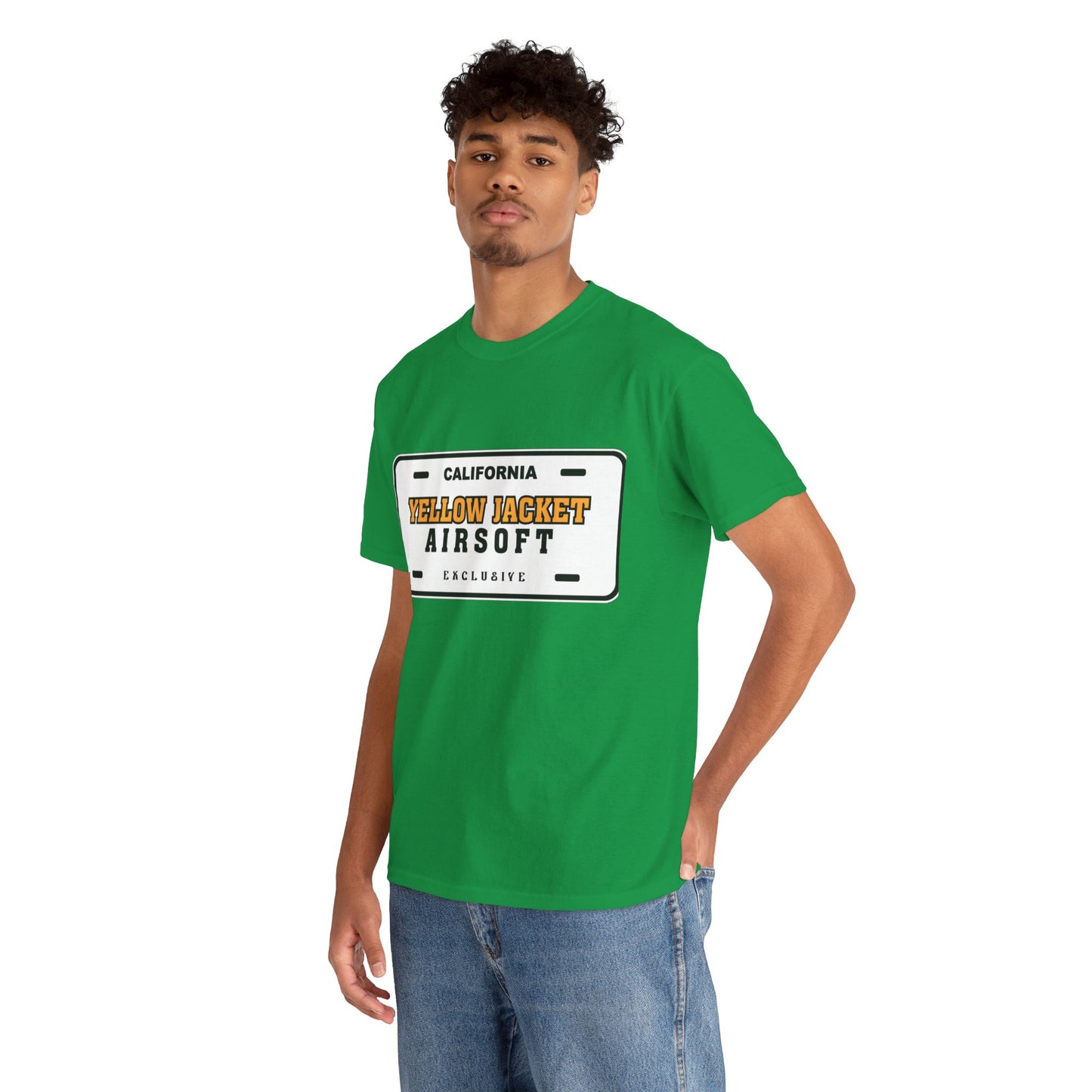 Yellow Jacket Airsoft License Plate (T-shirt)