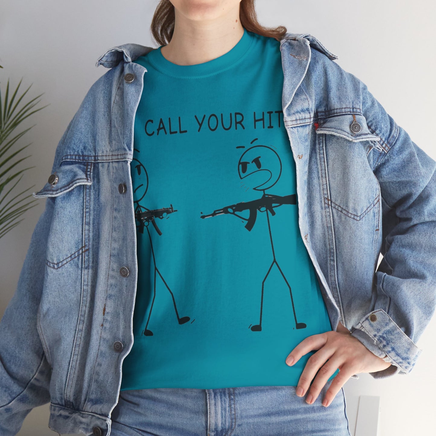 Stick Figure “Call Your Hit!” (T-shirt)