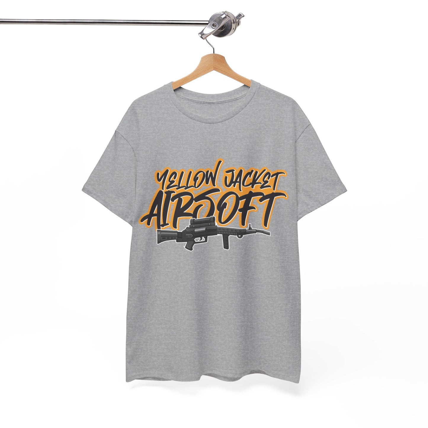 Yellow Jacket Airsoft Machine Gun (T-shirt)