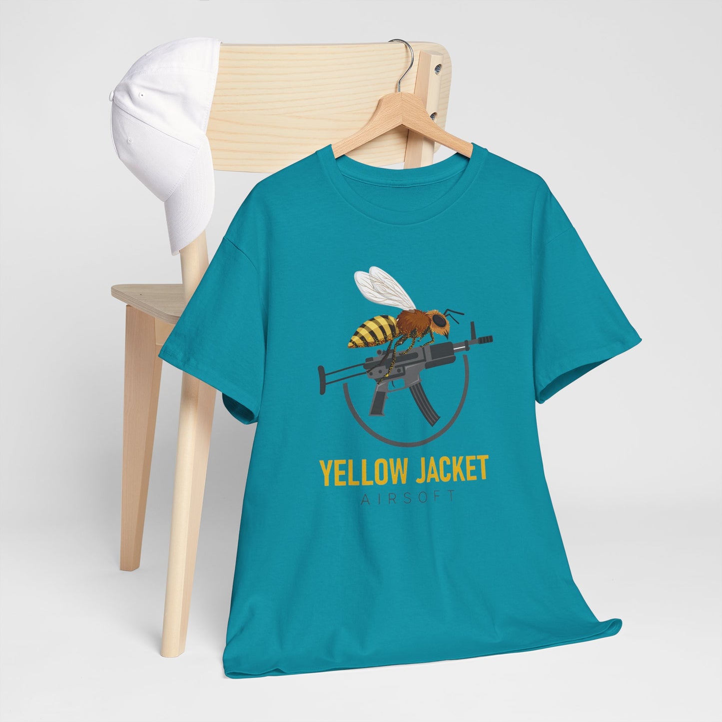 MP5 with a Yellow Jacket (T-shirt)