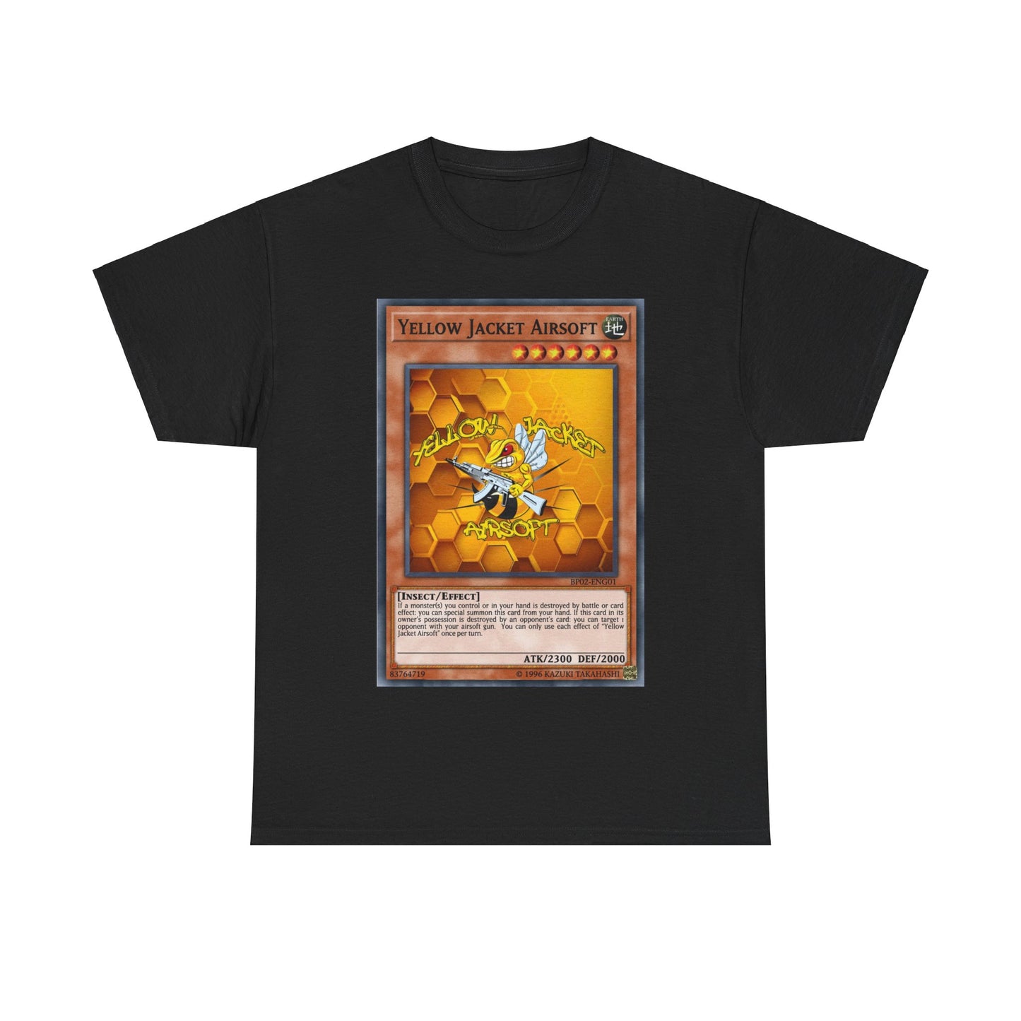 Yellow Jacket Airsoft Yu.Gi.Oh Card (T-shirt)