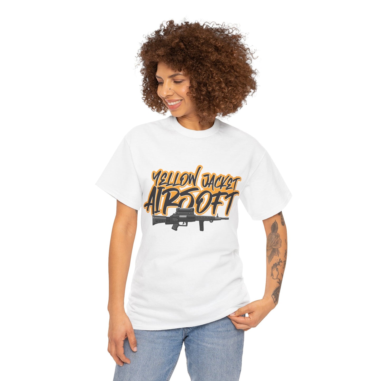 Yellow Jacket Airsoft Machine Gun (T-shirt)