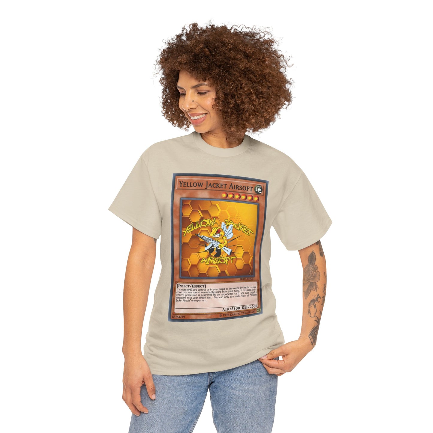 Yellow Jacket Airsoft Yu.Gi.Oh Card (T-shirt)