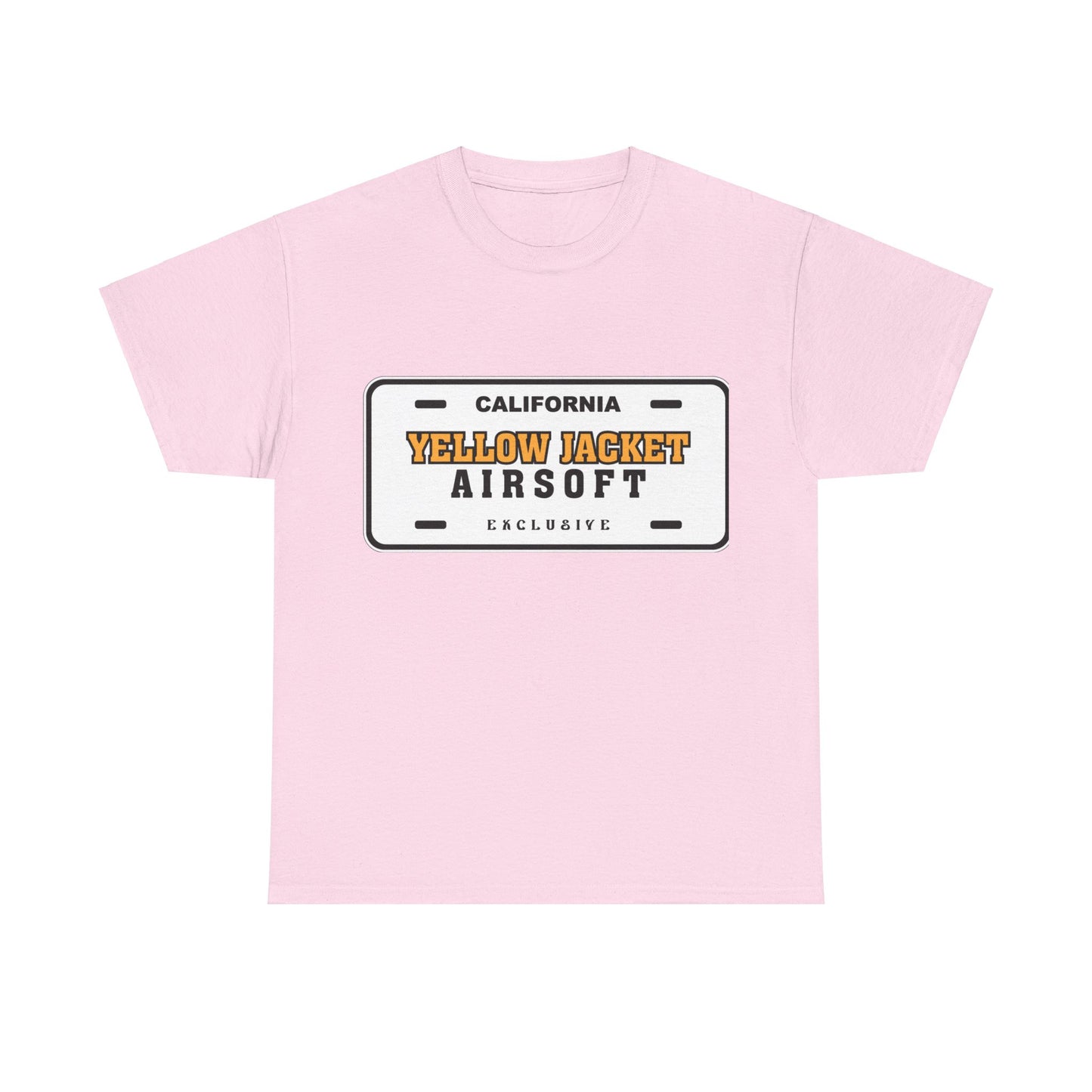 Yellow Jacket Airsoft License Plate (T-shirt)