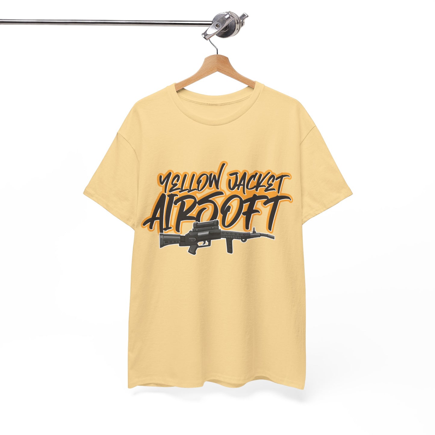 Yellow Jacket Airsoft Machine Gun (T-shirt)