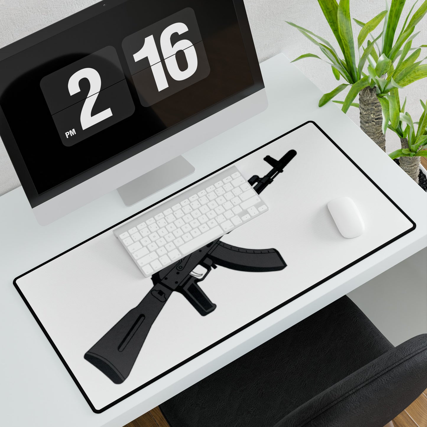 Black AK47 (Desk Mat)