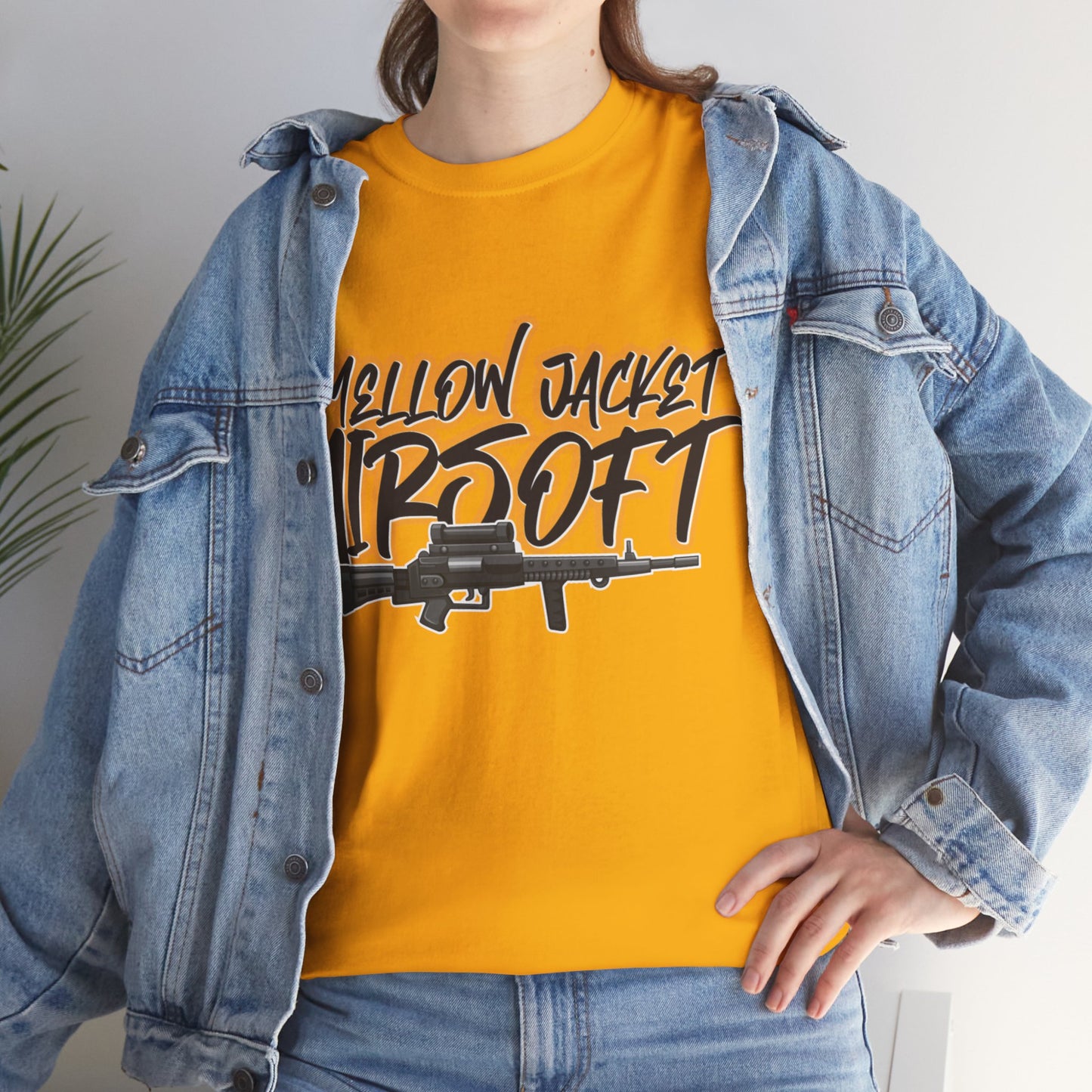 Yellow Jacket Airsoft Machine Gun (T-shirt)