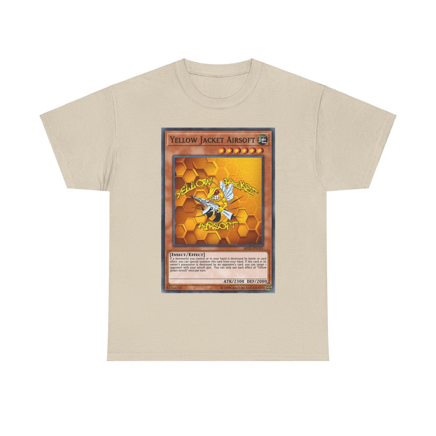 Yellow Jacket Airsoft Yu.Gi.Oh Card (T-shirt)