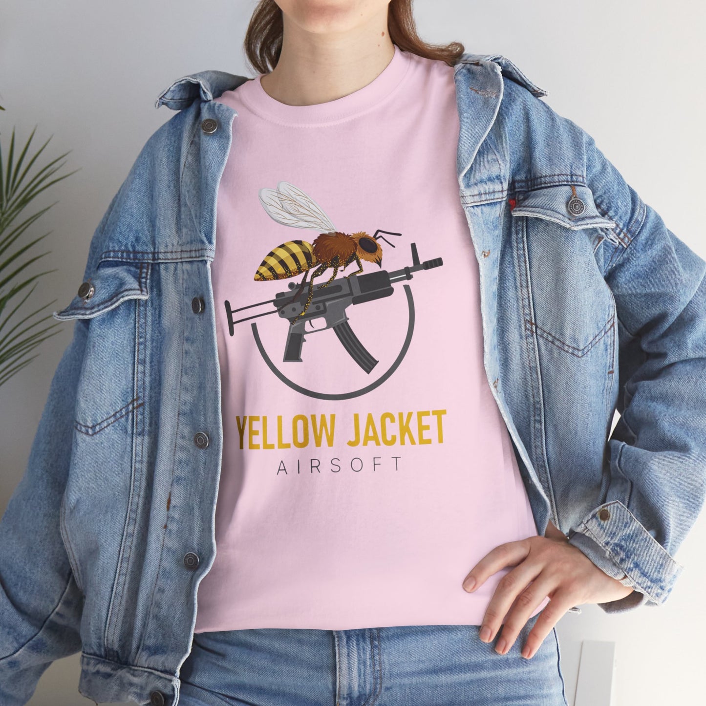 MP5 with a Yellow Jacket (T-shirt)
