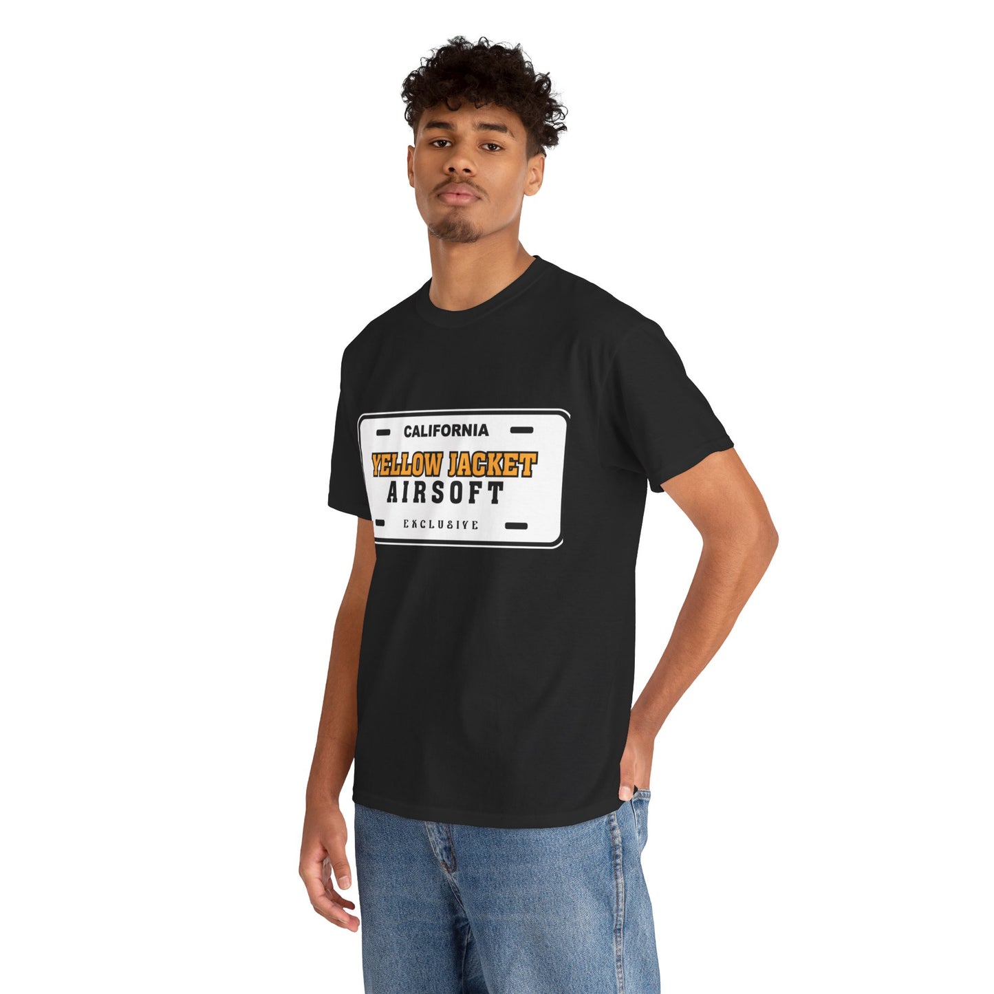 Yellow Jacket Airsoft License Plate (T-shirt)
