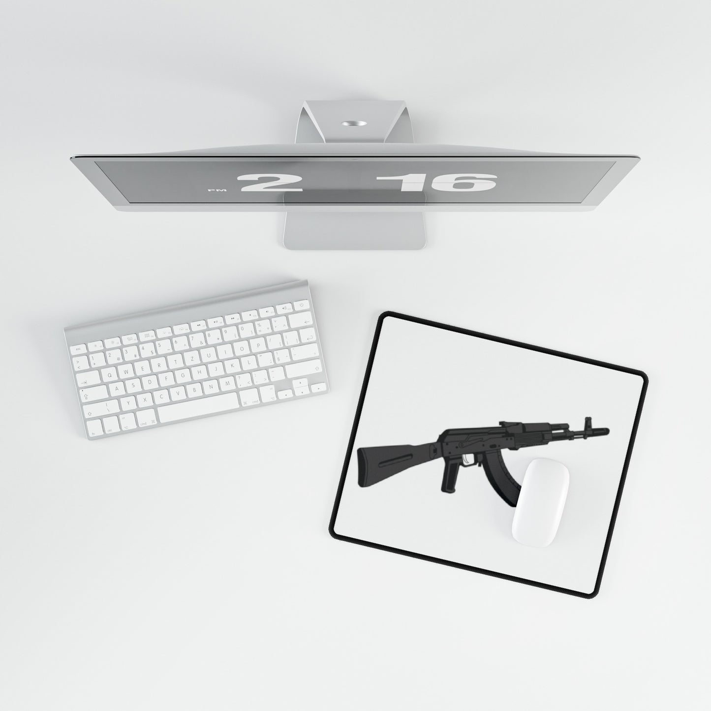 Black AK47 (Desk Mat)