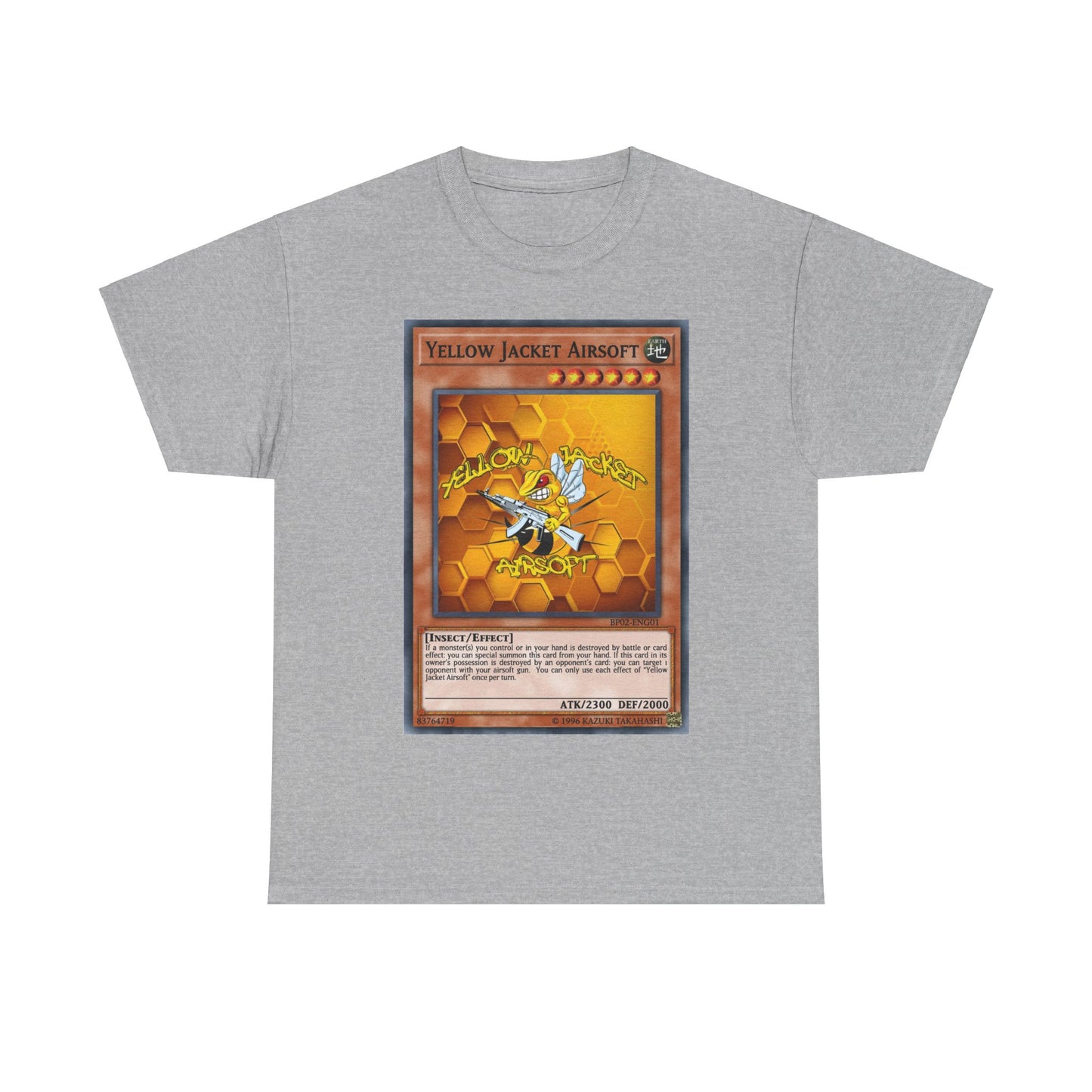 Yellow Jacket Airsoft Yu.Gi.Oh Card (T-shirt)