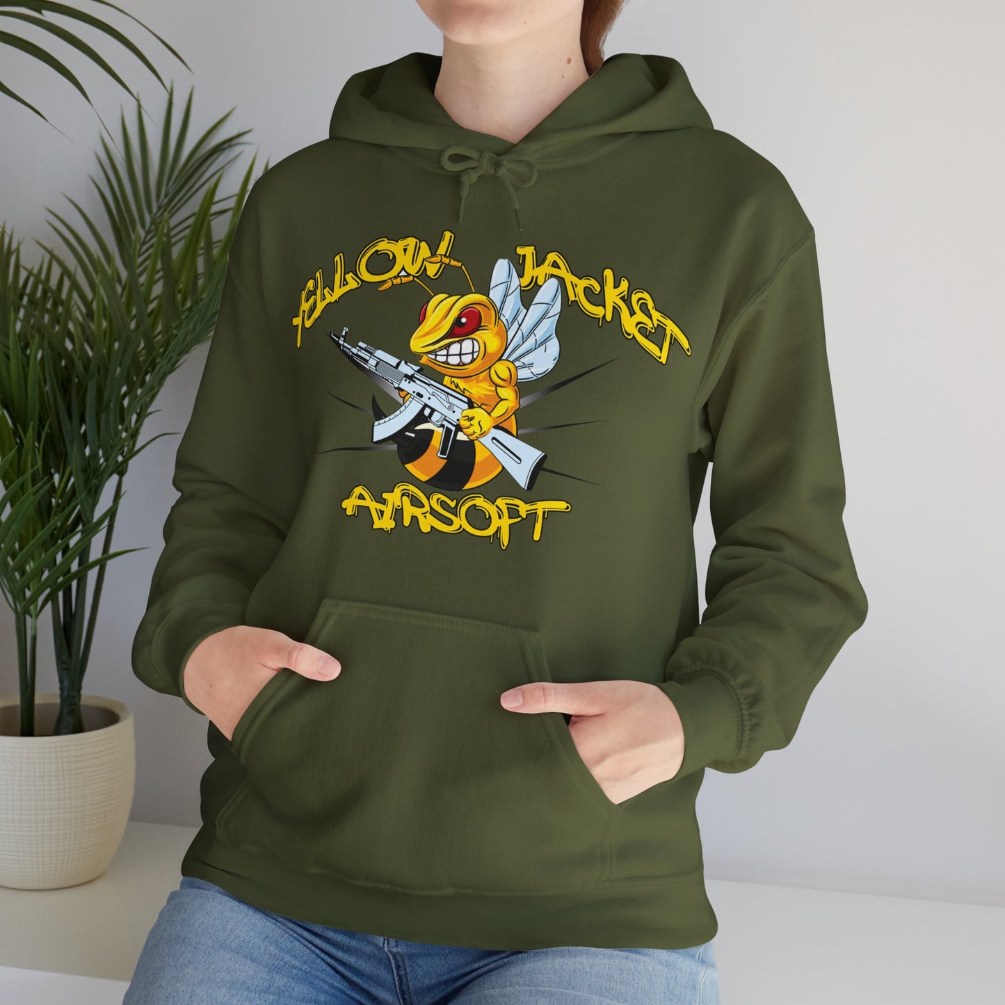 Yellow Jacket Airsoft (Hoodie Sweatshirt)