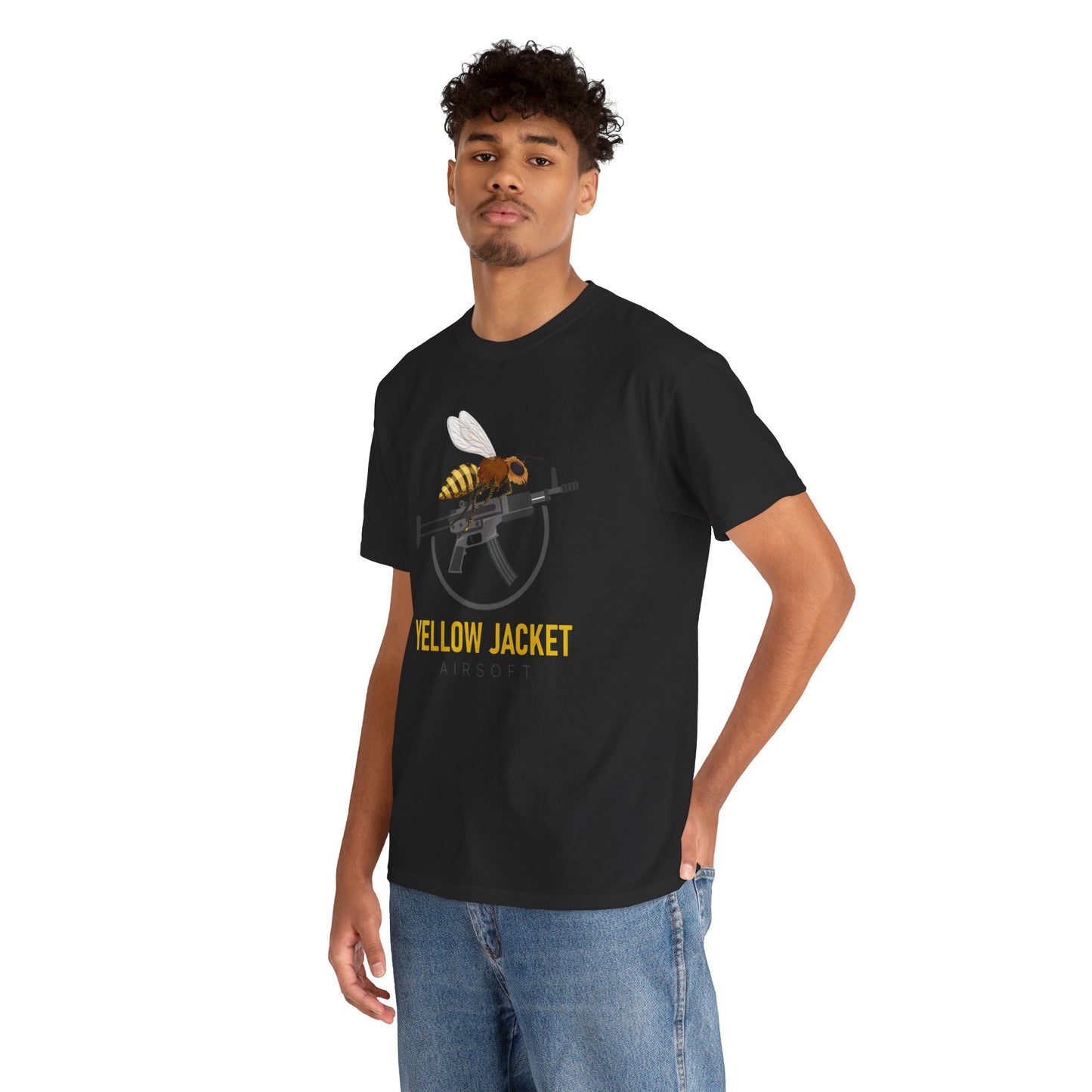 MP5 with a Yellow Jacket (T-shirt)