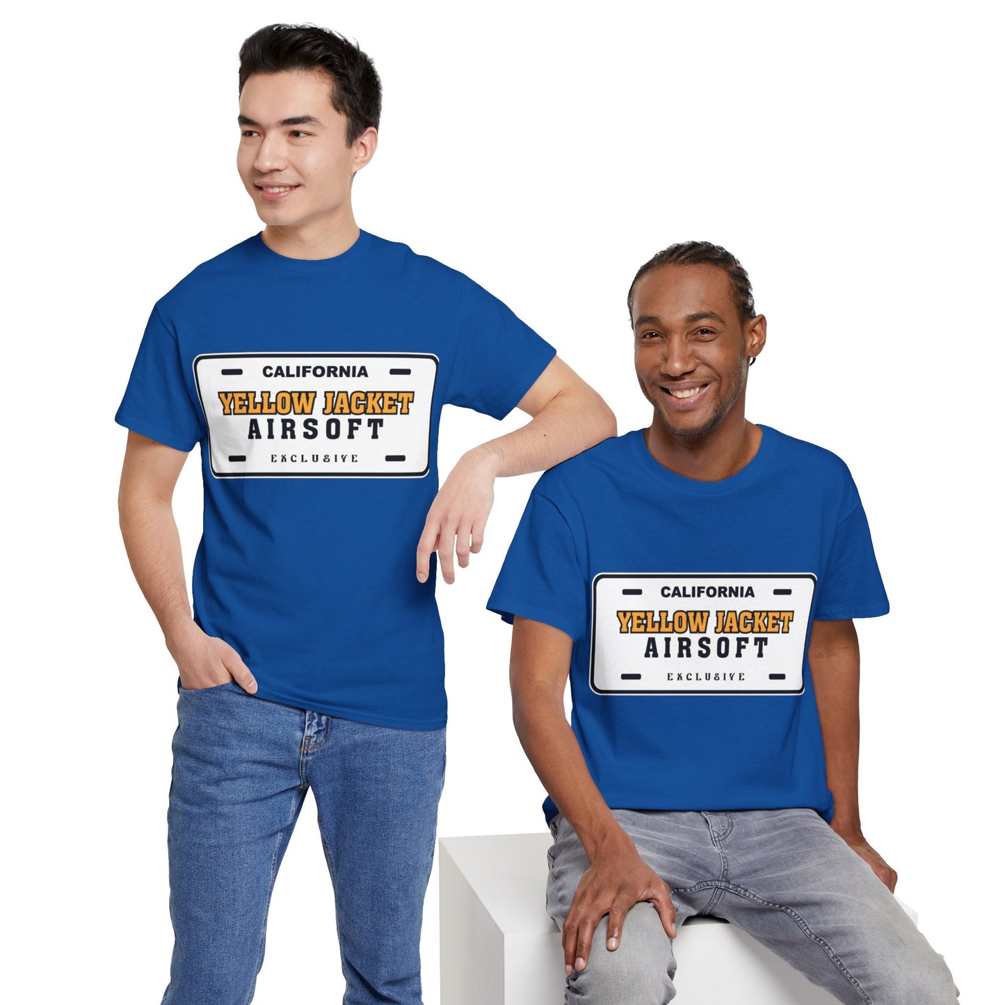 Yellow Jacket Airsoft License Plate (T-shirt)