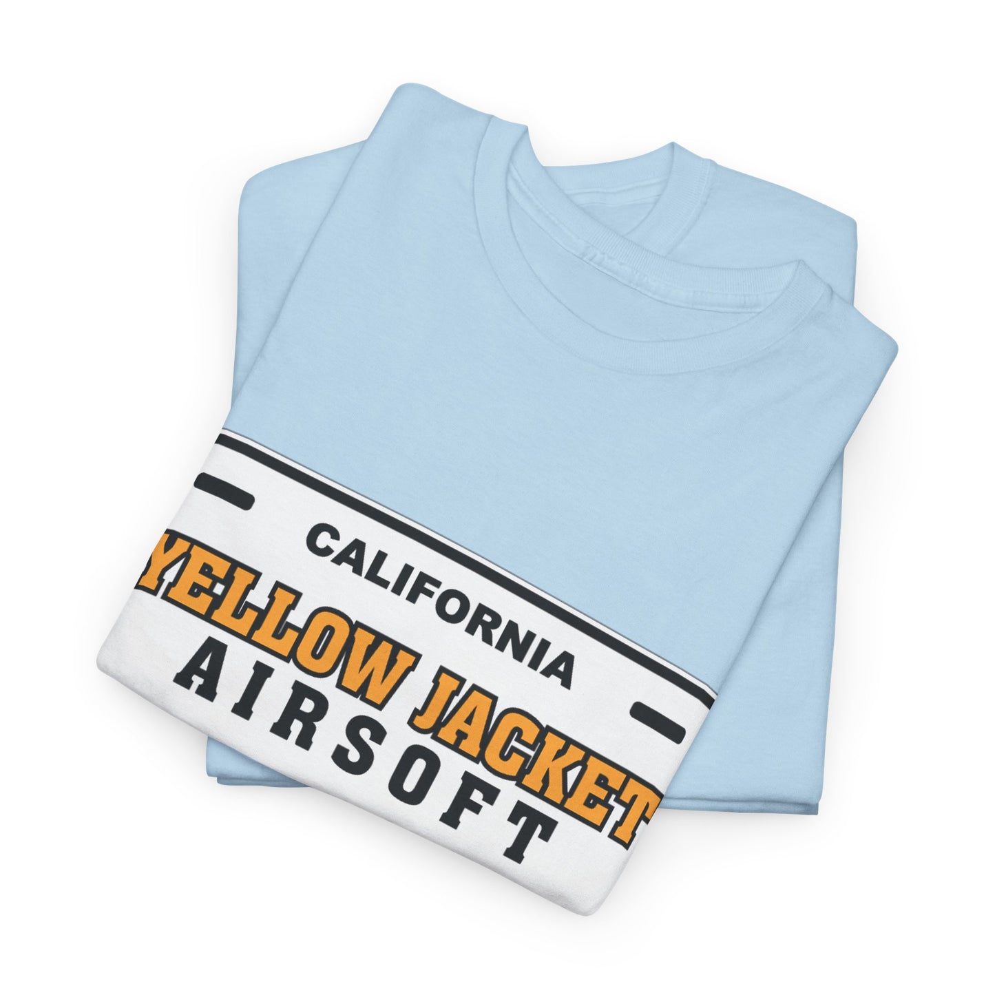 Yellow Jacket Airsoft License Plate (T-shirt)