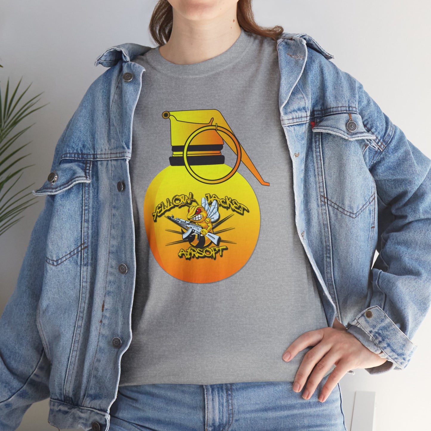 Yellow Jacket Airsoft Grenade (T-shirt)