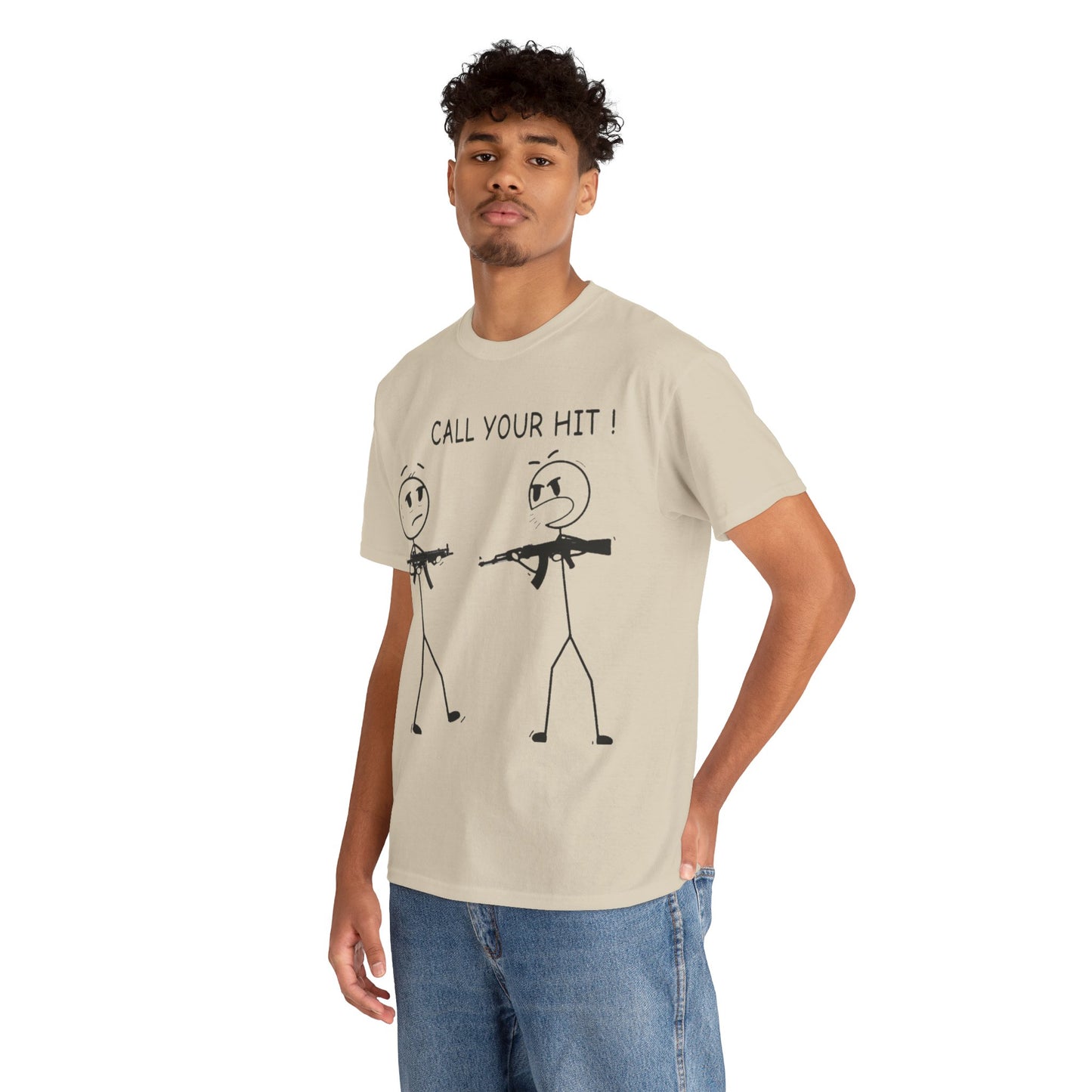 Stick Figure “Call Your Hit!” (T-shirt)