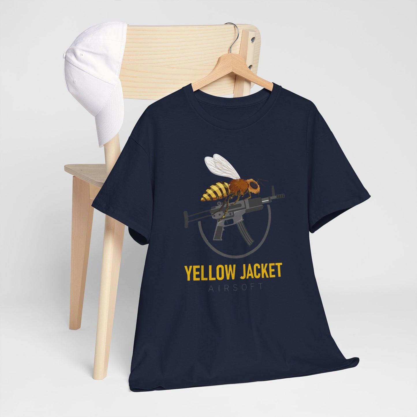 MP5 with a Yellow Jacket (T-shirt)