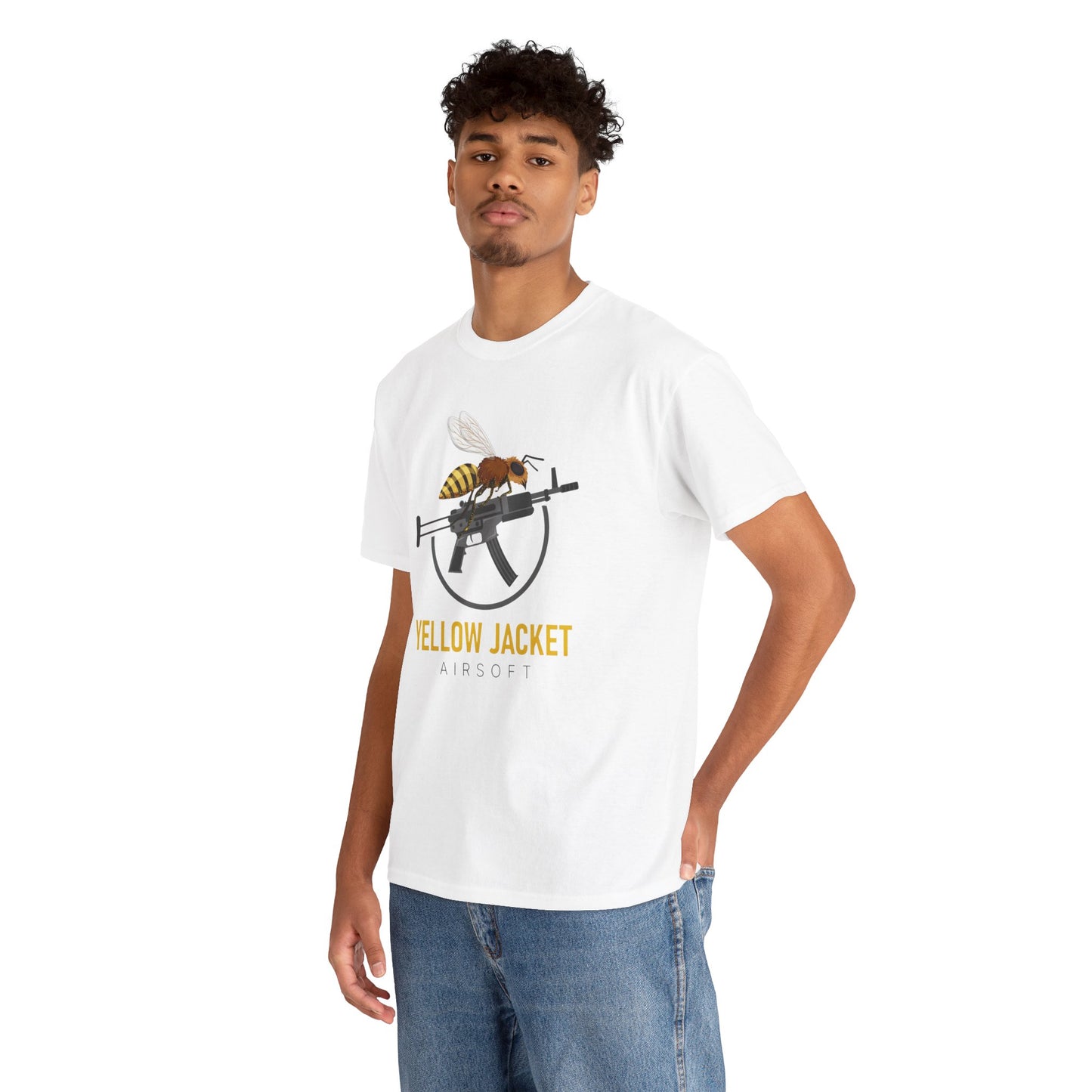 MP5 with a Yellow Jacket (T-shirt)
